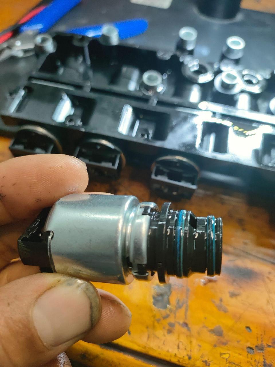 电磁阀换挡顿挫